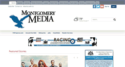 Desktop Screenshot of montgomerynews.com